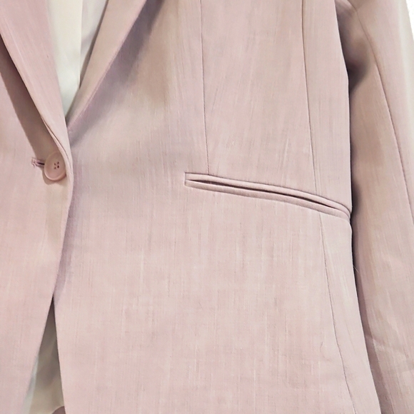 H&M Light Pink Women's Suit Jacket - Picture 6 of 8